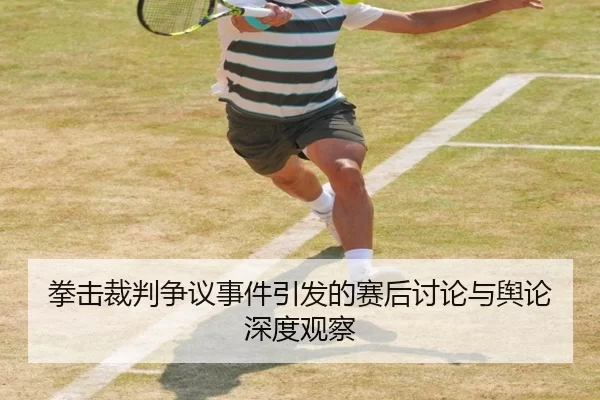 拳击裁判争议事件引发的赛后讨论与舆论深度观察